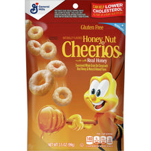 GENERAL MILLS HONEY NUT CHEERIOS CEREAL 3.5 OZ RESEALABLE BAGS