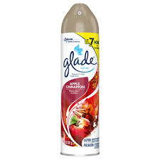 GLADE AEROSOL APPLE CINNAMON 8 OZ