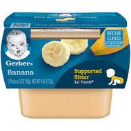 GERBER 1ST FOODS 2PK BANANA #ROCK VALUE PRODUCT ORDER BY MONDAY NOV 19 ARRIVING NOV 27 FOR DELIVERY#