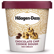 HAAGEN DAZS CHOCOLATE CHIP COOKIE DOUGH ICE CREAM 14 OZ