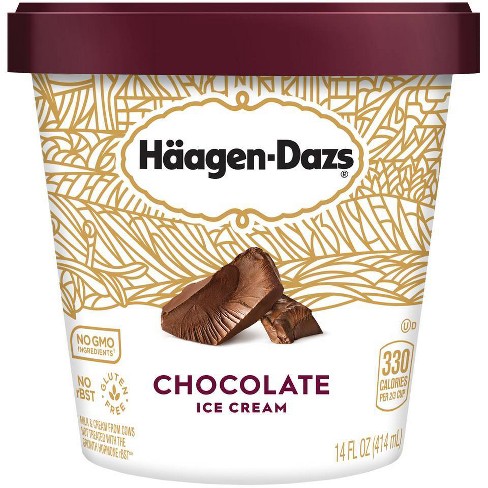 HAAGEN DAZS CHOCOLATE ICE CREAM 14 OZ ## ROCK VALUE PRODUCT. ORDER BY  WEDNESDAY EVENING NOV 29 FOR DEC 04DELIVERY#