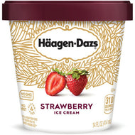 HAAGEN DAZS STRAWBERRY ICE CREAM 14 OZ ## ROCK VALUE PRODUCT. ORDER BY  WEDNESDAY EVENING NOV 29 FOR DEC 04DELIVERY#