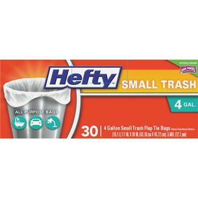 HEFTY SMALL 4 GAL TRASH BAGS 30 EA