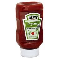 HEINZ ORGANIC TOMATO KETCHUP 14 OZ