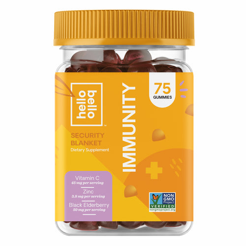 HELLO BELLO IMMUNITY ELDERBERRY GUMMIES 75 CT