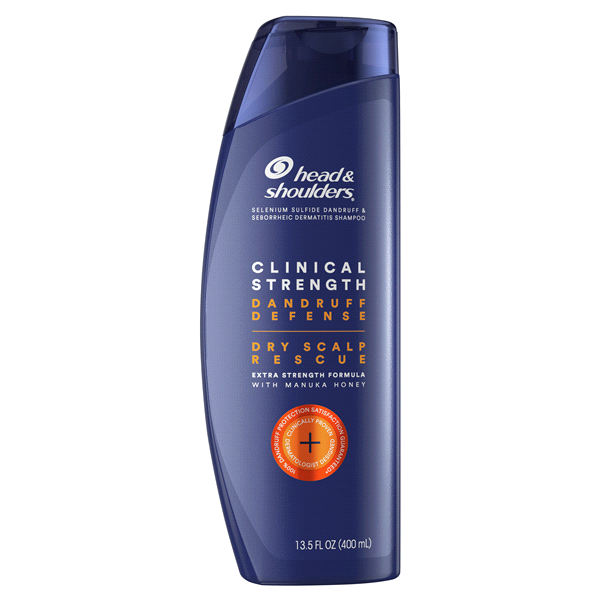 HEAD AND SHOULDERS CLINICAL DRY SCALP RESCUE SHAMPOO 13.5 OZ