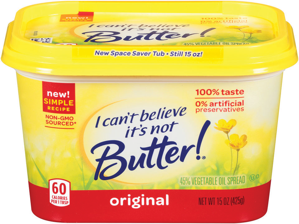 I CAN'T BELIEVE IT'S NOT BUTTER! 15 oz