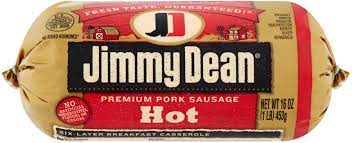 JIMMY DEAN HOT SAUSAGE 16 OZ