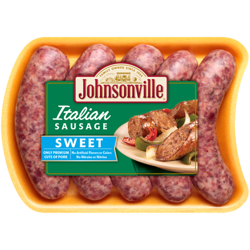 JOHNSONVILLE ITALIAN SWEET SAUSAGE 5 CT 19 OZ