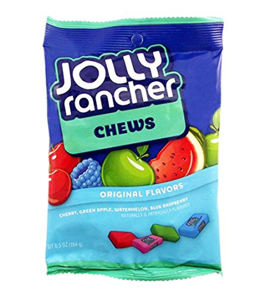 JOLLY RANCHER CHEWS CANDY BAG 6.5 OZ