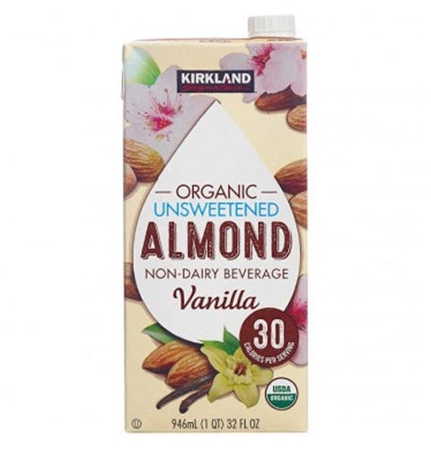 KIRKLAND SIGNATURE ALMOND VANILLA MILK 32 OZ