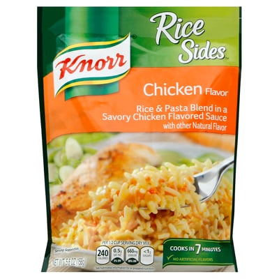 KNORR CHICKEN FLAVOR RICE & PASTA 5.7 OZ