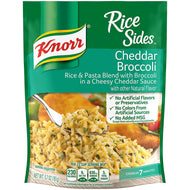 KNORR RICE SIDES CHEDDAR & BROCCOLI 4.3 OZ