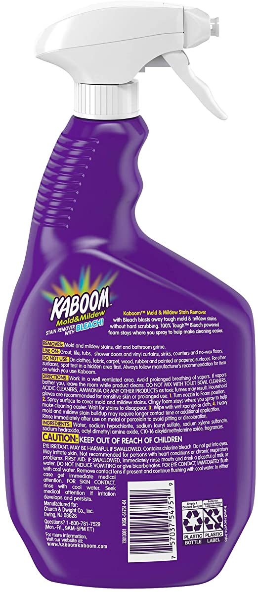 KABOOM MOLD & MILDEW REMOVER WITH BLEACH 30 OZ