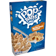 KELLOGG'S POP TARTS CEREAL BROWN SUGAR CINNAMON  11.2 OZ