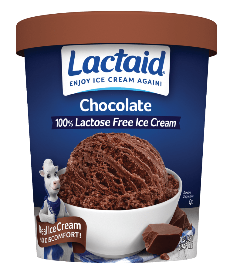 LACTAID CHOCOLATE ICE CREAM 32 OZ