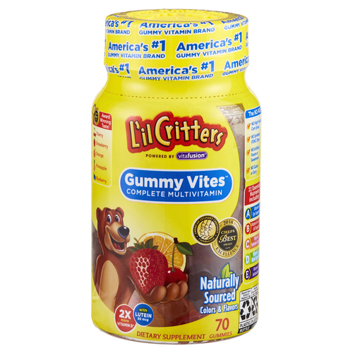 LIL CRITTERS GUMMY VITES 70 CT