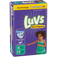 LUVS SIZE 6 JUMBO 21 COUNT 4 PACK (84 TOTAL COUNT) #ROCK VALUE PRODUCT ORDER BY MONDAY OCT 29 ARRIVING NOV 06 FOR DELIVERY#