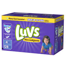 LUVS ULTRA LEAK GUARD DIAPER SIZE 4 128 COUNT #ROCK VALUE PRODUCT ORDER BY MONDAY NOV 26 ARRIVING DEC 04 FOR DELIVERY#