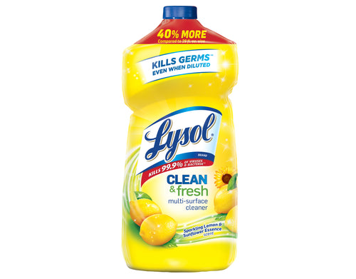 LYSOL ALL PURPOSE CLEANER LEMON CLEAN & FRESH 40 OZ