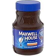 MAXWELL HOUSE INSTANT COFFEE 8 OZ