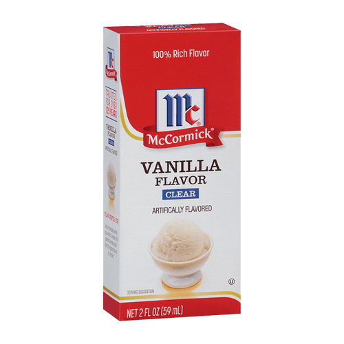 MCCORMICK VANILLA IMITATION CLEAR 2 OZ