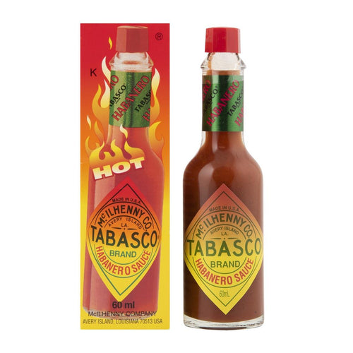 MCILHENNY TABASCO HABEANERO SAUCE 2 OZ