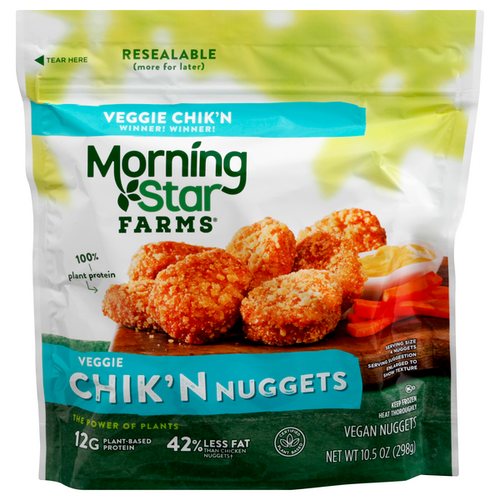 MORNING STAR CHIK'N NUGGETS 10.5 OZ
