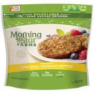 MORNING STAR ORIGINAL VEGGIE SAUSAGE PATTIES 8 OZ