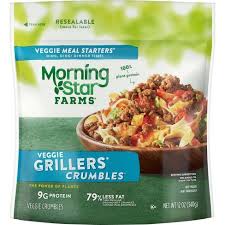 MORNING STAR VEGGIE GRILLERS CRUMBLES 12.0 OZ