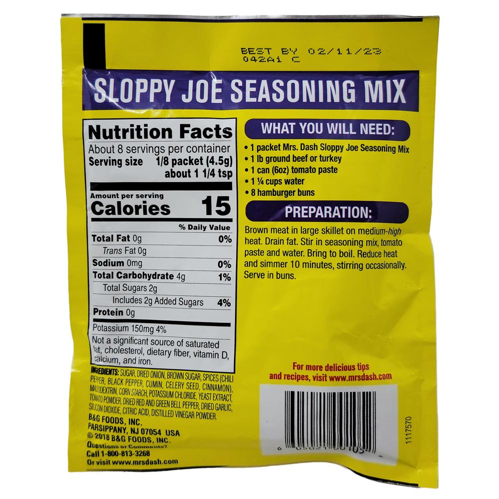 Great Value Sloppy Joe Seasoning Mix, 1.25 oz