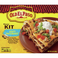 OLD EL PASO SOFT TACO BAKE DINNER KIT 8.8 OZ