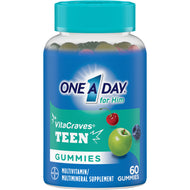 ONE A DAY FOR HIM TEEN VITACRAVES MULTIVITAMIN GUMMIES 60 COUNT