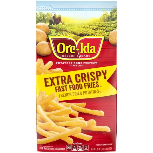 ORE-IDA EXTRA CRISPY FAST FOOD FRIES 26 OZ