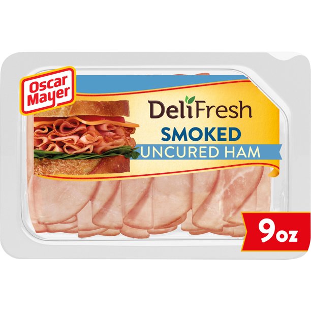 OSCAR MAYER DELI FRESH SMOKED UNCURED HAM 9 OZ