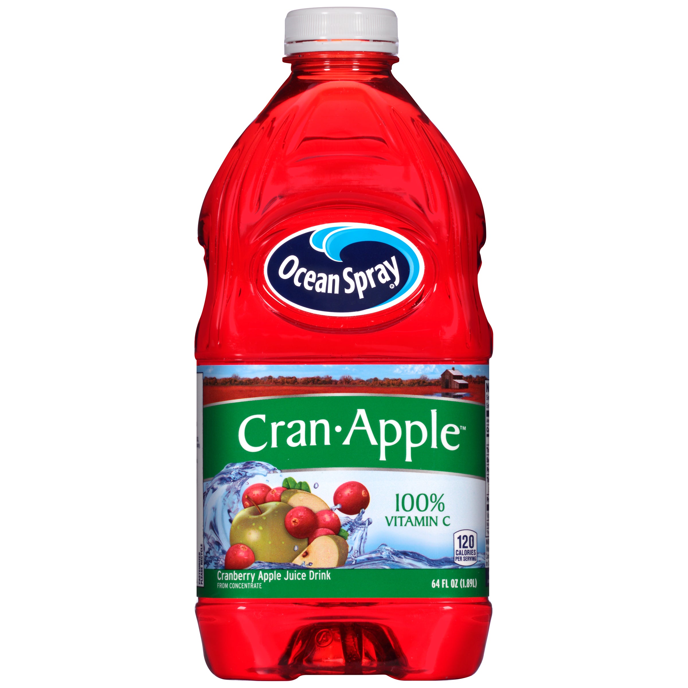 Ocean Spray Cranapple From Concentrate, 64 Oz