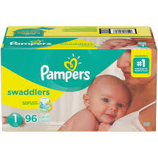 PAMPERS SWADDLERS DIAPERS SIZE 1 96 COUNT #ROCK VALUE PRODUCT ORDER BY MONDAY OCT 29 ARRIVING NOV 06 FOR DELIVERY#