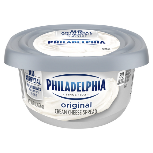 PHILADELPHIA ORIGINAL CREAM CHEESE 8 OZ