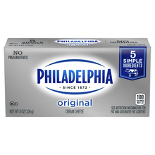 PHILADELPHIA ORIGINAL CREAM CHEESE 8 OZ