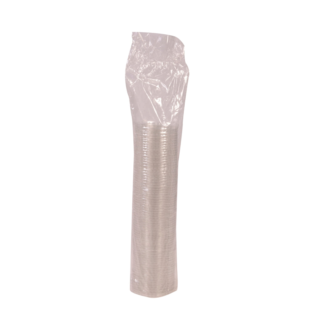Case Pactiv X-Slot Plastic Flat Lids, Translucent, Polystyrene, for 16 & 20 Ounce Cups, 70 Ct Package