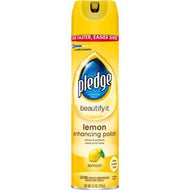 Pledge Furniture Spray, Lemon Clean 9.7 Oz