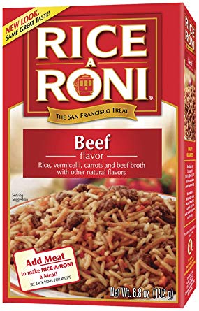 RICE A RONI BEEF FLAVOR 6.8 OZ
