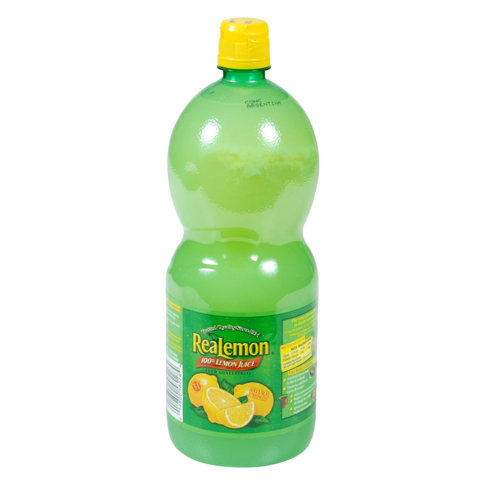 Realemon Lemon Juice, Shelf-Stable, 48 Fl Oz