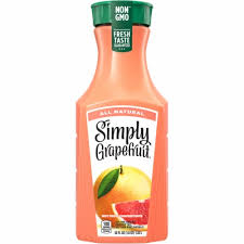 SIMPLY ORANGE ALL NATURAL GRAPEFRUIT 52 OZ