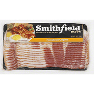 SMITHFIELD NATURALLY HICKORY SMOKED HOMETOWN ORIGINAL BACON 16 OZ