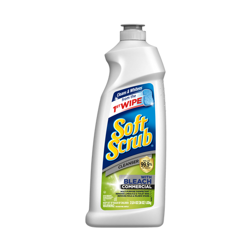 SOFT SCRUB WITH BLEACH 24 OZ