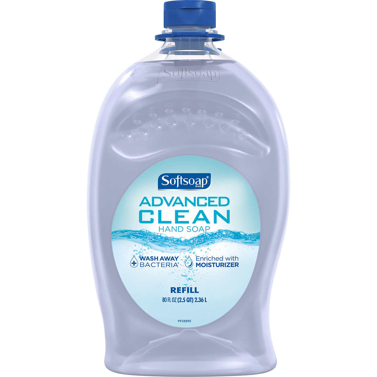 SOFTSOAP LIQUID HAND SOAP ADVANCED CLEAN REFILL 80 OZ