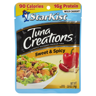 STARKIST TUNA CREATIONS SWEET & SPICY 2.6 OZ