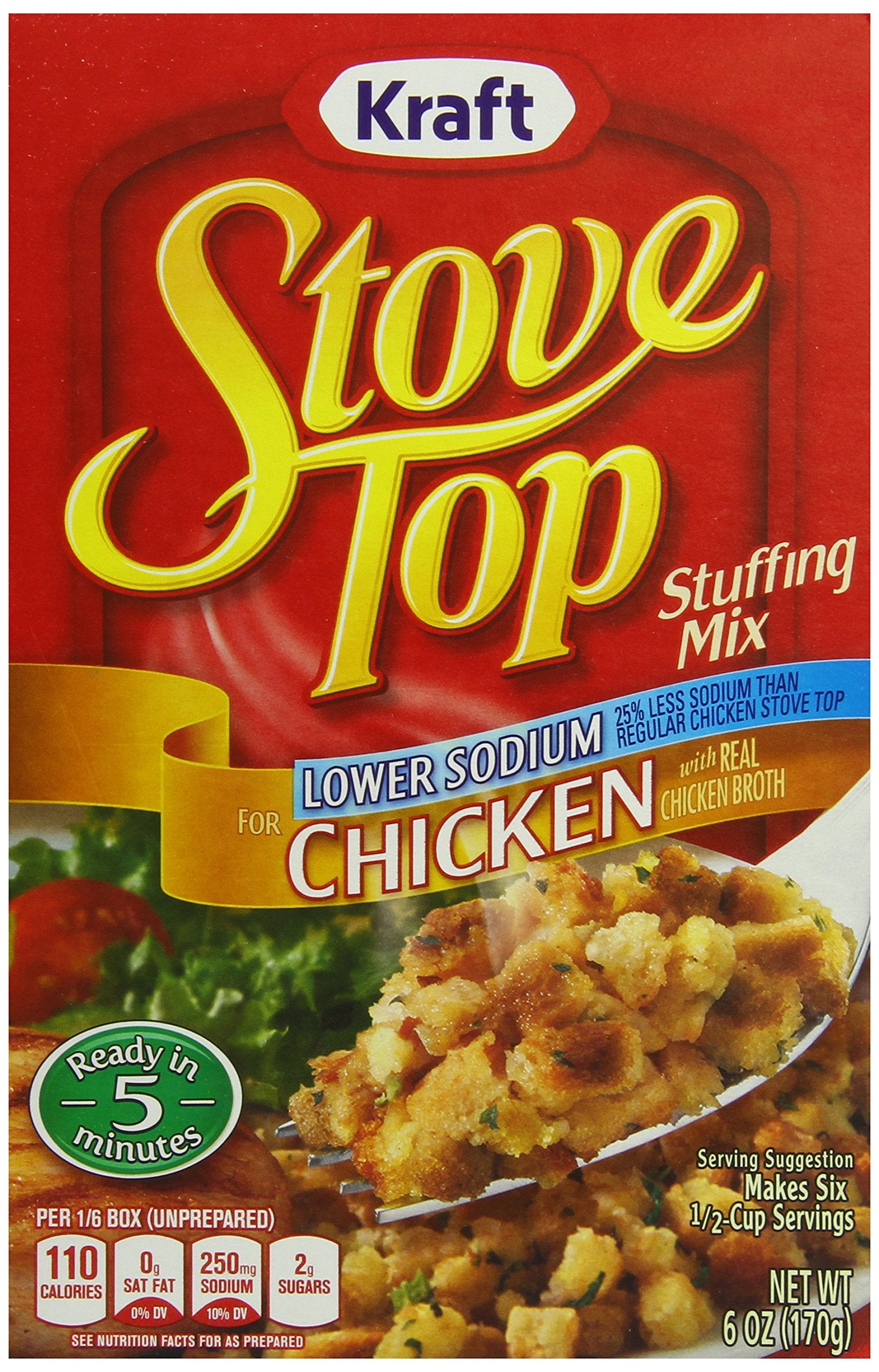 Stove Top Chicken Low Sodium 6 oz