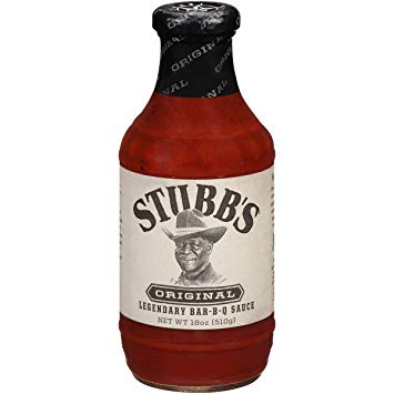 STUBB'S ORIGINAL BBQ SAUCE 18 OZ